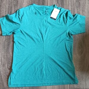 Vibrant Teal Men's Short Sleeve Tee